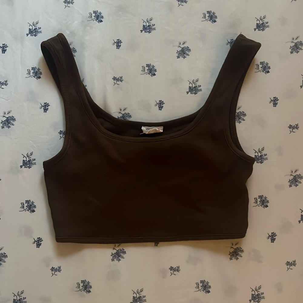 Brown cotton on top